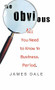 The Obvious (All You Need to Know in Business. Period.) by James Dale, 9781401303211