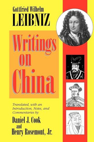 Writings on China by Gottfried Leibniz, 9780812692518