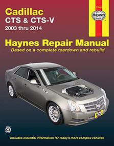 Cadillac CTS & CTS-V 2003 thru 2014 by Editors of Haynes Manuals, 9781620922408