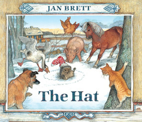 The Hat (Oversized Lap Board Book) by Jan Brett, Jan Brett, 9780399547386