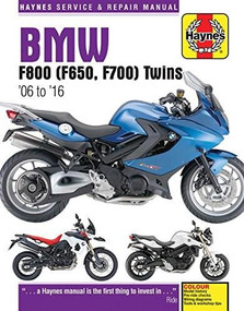 BMW F800 (F650, F700) Twins ('06 to '16) by Editors of Haynes Manuals, 9780857339218