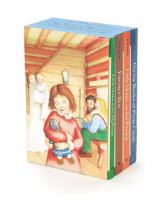 Little House 4-Book Box Set (Little House in the Big Woods, Farmer Boy, Little House on the Prairie, On the Banks of Plum Creek) by Laura Ingalls Wilder, Garth Williams, 9780062570420