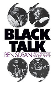 Black Talk by Ben Sidran, 9780306801846