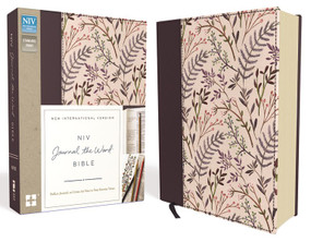 NIV, Journal the Word Bible, Cloth over Board, Pink Floral (Reflect, Journal, or Create Art Next to Your Favorite Verses) by  Zondervan, 9780310445166