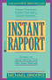 Instant Rapport by Michael Brooks, 9780446391337