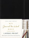 KJV, Journal the Word Bible, Large Print, Hardcover, Black, Red Letter (Reflect, Journal, or Create Art Next to Your Favorite Verses) by Thomas Nelson, 9780718090791
