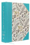 NKJV, Journal the Word Bible, Large Print, Cloth over Board, Blue Floral, Red Letter (Reflect, Journal, or Create Art Next to Your Favorite Verses) by Thomas Nelson, 9780718090913