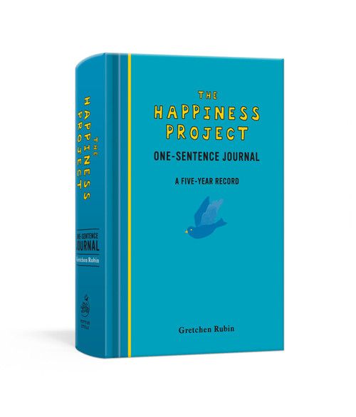 The Happiness Project One-Sentence Journal (A Five-Year Record) (Miniature Edition) by Gretchen Rubin, 9780307888570