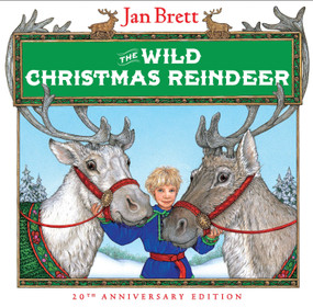 The Wild Christmas Reindeer - 9780399221927 by Jan Brett, 9780399221927