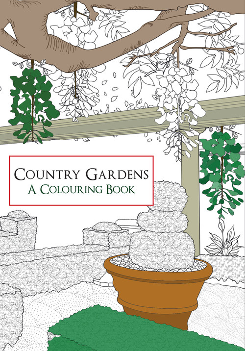 Country Gardens A Colouring Book by Amberley Archive, 9781445659626