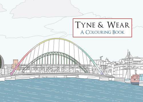 Tyne & Wear A Colouring Book by Amberley Archive, 9781445661339