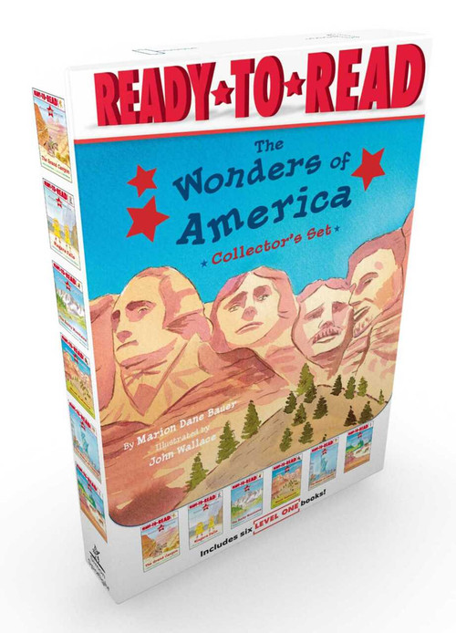 The Wonders of America Collector's Set (The Grand Canyon; Niagara Falls; The Rocky Mountains; Mount Rushmore; The Statue of Liberty; Yellowstone) by Marion  Dane Bauer, John Wallace, 9781481478878
