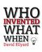 Who Invented What When? by David Ellyard, 9781741104882