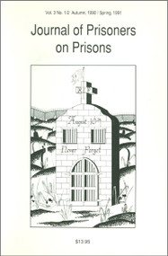 Journal of Prisoners on Prisons V3 #1 & 2 by Howard Davidson, 9780776609096