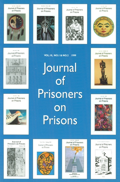 Journal of Prisoners on Prisons V10 #1 & 2 by Bob Gaucher, 9780776609218
