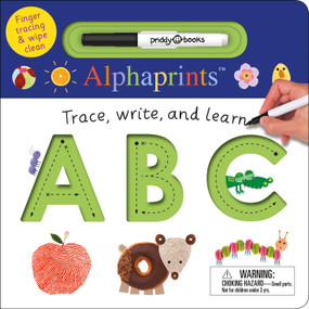 Alphaprints: Trace, Write, and Learn ABC (Finger tracing & wipe clean) by Roger Priddy, 9780312521493