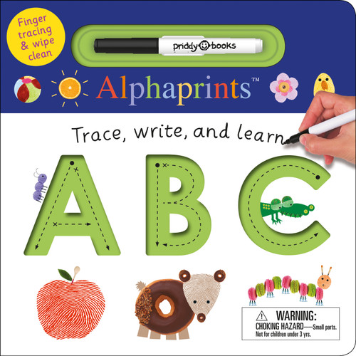 Alphaprints: Trace, Write, and Learn ABC (Finger tracing & wipe clean) by Roger Priddy, 9780312521493