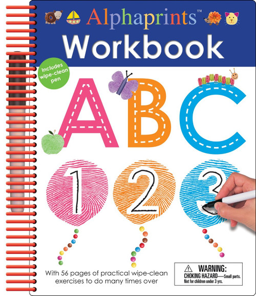 Alphaprints: Wipe Clean Workbook ABC by Roger Priddy, 9780312521523