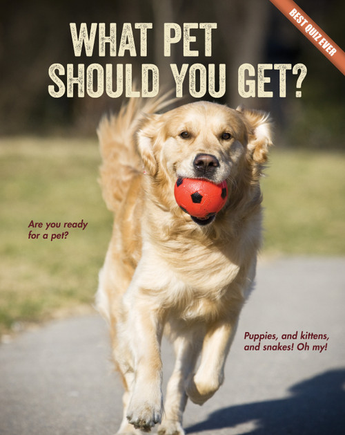 What Pet Should You Get? by Brooke Rowe, 9781634700344