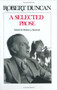 A Selected Prose by Robert Duncan, Robert J. Bertholf, 9780811212786