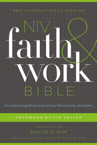 NIV, Faith and Work Bible, Hardcover by  Christianity Today Intl., David Kim, 9780310433644