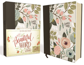 NKJV, Beautiful Word Bible, Cloth over Board, Multi-color Floral, Red Letter Edition (500 Full-Color Illustrated Verses) by  Zondervan, 9780310445159