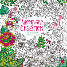 Wonders of Creation Coloring Book (Illustrations to Color and Inspire) by  Zondervan, 9780310757399