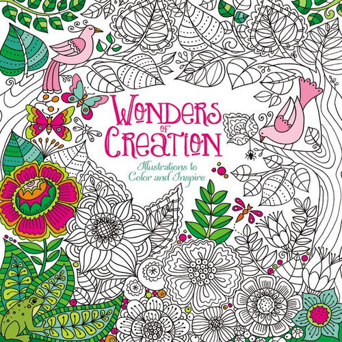Wonders of Creation Coloring Book (Illustrations to Color and Inspire) by  Zondervan, 9780310757399