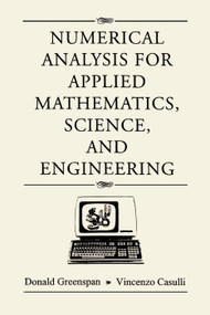 Numerical Analysis by Donald Greenspan, 9780201406924