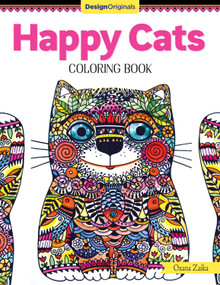 Happy Cats Coloring Book by Oxana Zaika, 9781497202306