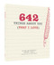 642 Things About You (That I Love) ((Romantic Valentine's Day Gift, Writing Prompt Journal for Couples)) (Miniature Edition) by San Francisco Writers' Grotto, Jason Roberts, 9781452158396