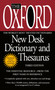 The Oxford New Desk Dictionary and Thesaurus (Third Edition) by Oxford University Press, 9780425228623