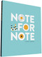 Note for Note (A Music Journal) by Chronicle Books, 9781452145358
