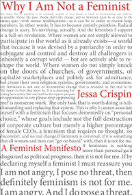 Why I Am Not A Feminist (A Feminist Manifesto) by Jessa Crispin, 9781612196015