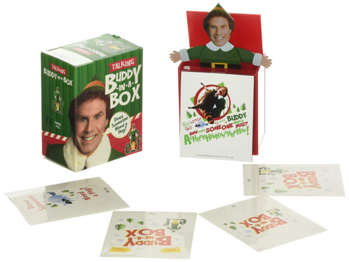 Elf Talking Buddy-in-a-Box (""Does somebody need a hug?"") (Miniature Edition) by Running Press, 9780762460946