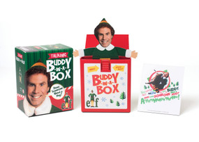Elf Talking Buddy-in-a-Box (""Does somebody need a hug?"") by Running Press, 9780762460946