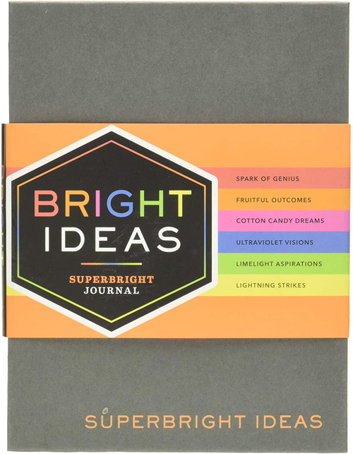 Bright Ideas Superbright Journal ((Colorful Journals, Doodling Journal)) by Chronicle Books, 9781452156002