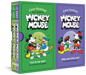 Walt Disney's Mickey Mouse Color Sundays Gift Box Set: "Call Of The Wild" and "Robin Hood Rises Again" (Vols. 1 & 2) by Floyd Gottfredson, David Gerstein, Gary Groth, 9781606996874