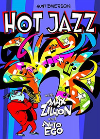 Hot Jazz With Max Zillion & Alto Ego by Hunt Emerson, 9780861662487