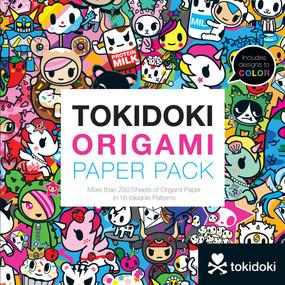 tokidoki Origami Paper Pack (More than 250 Sheets of Origami Paper in 16 tokidoki Patterns) by tokidoki, 9781454925699