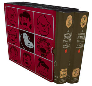 The Complete Peanuts 1955-1958 (Gift Box Set - Hardcover) by Charles M. Schulz, Matt Groening, Jonathan Franzen, Seth, 9781560976875