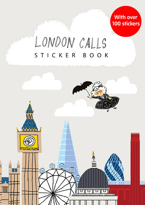 London Calls Sticker Book by Gabby Dawnay, Alex Barrow, 9781849763844