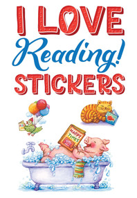 I Love Reading! Stickers by Yu-Mei Han, 9780486434186