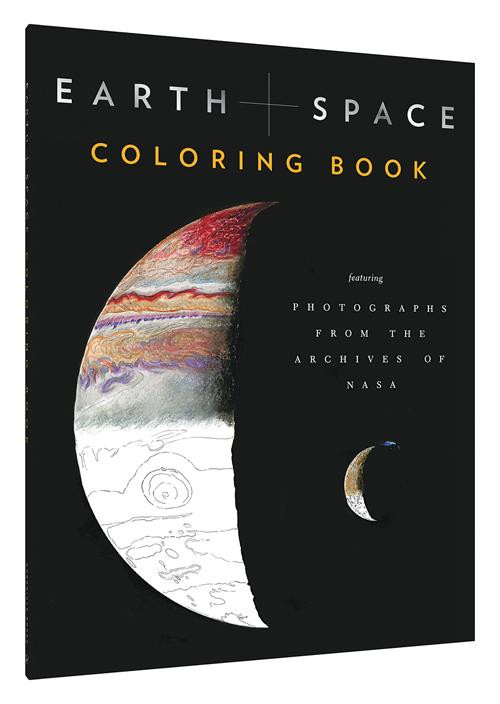 Earth and Space Coloring Book (Featuring Photographs from the Archives of NASA (Adult Coloring Books, Space Coloring Books, NASA Gifts, Space Gifts for Men)) by Chronicle Books, NASA, 9781452160641