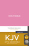 KJV, Gift and Award Bible, Leather-Look, Pink, Red Letter, Comfort Print (Holy Bible, King James Version) by Thomas Nelson, 9780718097950