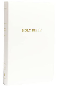 KJV Holy Bible: Gift and Award, White Leather-Look, Red Letter, Comfort Print: King James Version by Thomas Nelson, 9780718097936