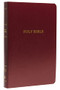 KJV Holy Bible: Gift and Award, Burgundy Leather-Look, Red Letter, Comfort Print: King James Version by Thomas Nelson, 9780718097875