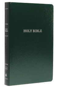 KJV Holy Bible: Gift and Award, Green Leather-Look, Red Letter, Comfort Print: King James Version by Thomas Nelson, 9780718097974
