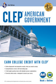 CLEP® American Government Book + Online by Preston Jones, 9780738610382