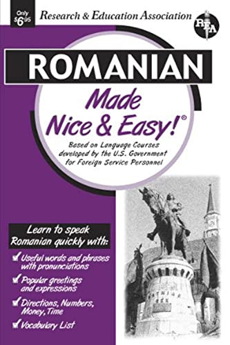 Romanian Made Nice & Easy by The Editors of REA, 9780878914012